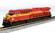GE ES44AC GEVO - Standard DC -- Florida East Coast #801 (red, yellow, black)