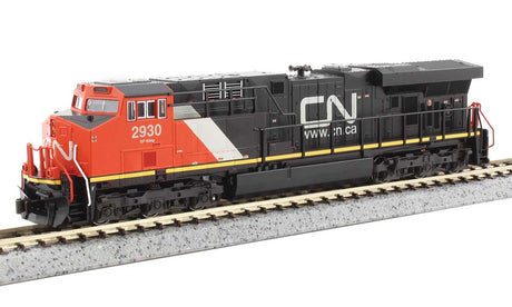 GE ES44AC GEVO - Standard DC -- Canadian National #2899 (black, red, white; Website Logo)