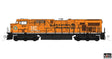 GE ES44AC GEVO - Standard DC -- Canadian Pacific #8757 (Every Child Matters, orange, black, white)