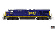 GE ES44AC GEVO - Sound and DCC -- CSX #5327 (blue, yellow, Boxcar Logo, Western Maryland Sticker)