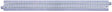 Straight Roadbed Track Section - Concrete Ties - Unitrack -- 9-3/4"  24.8cm pkg(4)