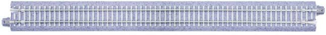 Straight Roadbed Track Section - Concrete Ties - Unitrack -- 9-3/4"  24.8cm pkg(4)