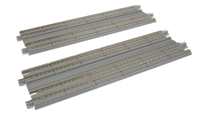 Straight Double Concrete Slab Track - Unitrack -- 7-5/16"  18.6cm pkg(2)