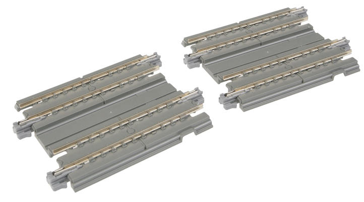 Straight Double Concrete Slab Track - Unitrack -- 2-7/16"  6.2cm pkg(2)