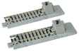 Straight Roadbed Bumper Track Section - Unitrack -- A Style - 2-7/16"  62mm pkg(2)