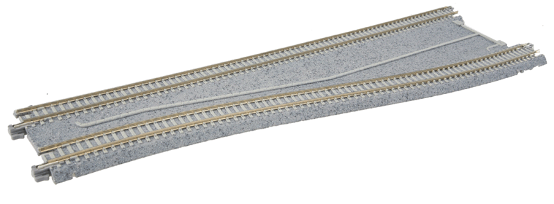 Concrete-Tie Double-Track Widening Section - Unitrack -- Right Hand 12-3/16"  31cm Long