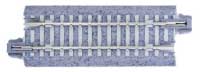 Straight Roadbed Track Section - Concrete Ties - Unitrack -- 2-7/16"  12.4cm pkg(4)