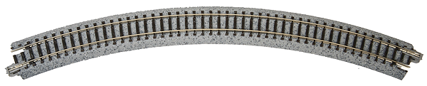 Curved Roadbed Track Section - Unitrack -- 45-Degree, 12-3/8"  315mm Radius pkg(4)