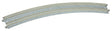Curved Double Concrete Tie Superelevated Track - Unitrack -- 18-7/8 & 17-5/8" 480 & 447mm Radius 22.5-Degree Easements, 1 Left & 1 Right