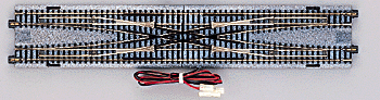 Electric Remote Double Crossover - Unitrack -- 12-3/16"  310mm