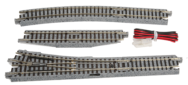 #4 Electric (Remote) Turnout - Unitrack -- Right-Hand