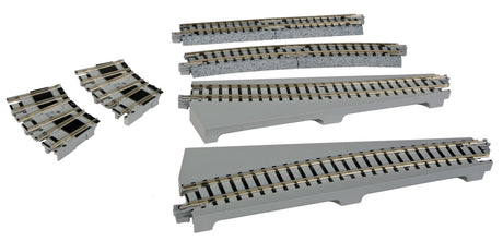 Curved Turntable Extension Track Set - Unitrack