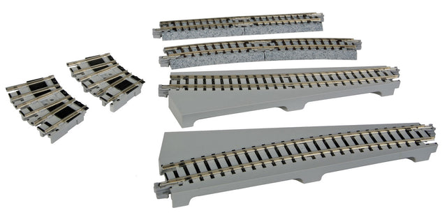 Curved Turntable Extension Track Set - Unitrack