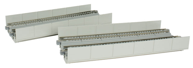 Double-Track Straight Viaduct -- 7-5/16"  18.6cm pkg(2)