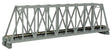 Single-Truss Bridge - 248mm  9-3/4" -- Gray