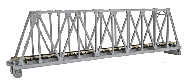 Single-Truss Bridge - 248mm  9-3/4" -- Silver