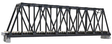 Single Truss Bridge - 248mm  9-3/4" -- Black