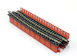 Single-Track Curved Deck-Girder Bridge, Code 80 Track - Assembled - Unitrack -- 17-5/8" 448mm Radius, 15 Degrees (red)