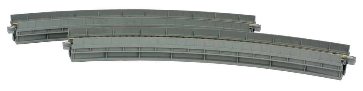Single-Track Viaduct -- Curved R282 - 45 (R 11-1/8" - 45) pkg(2)