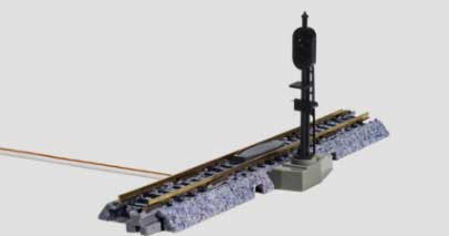 Automatic 3 Color Signal SX with 2-1/2"  64mm Straight - Unitrack -- Left-Handed