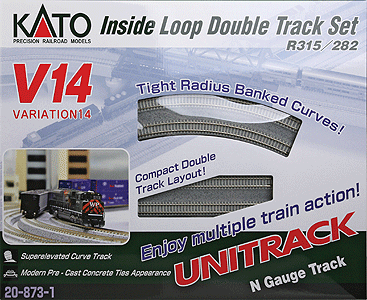 Unitrack V14 Set -- Double-Track Inner Loop Track Set