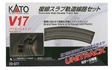 V17 Concrete Slab Double-Oval Track Set - Unitrack -- Setup Dimensions: 4' 9-5/8" x 2' 9-5/8"  146.3 x 85.3cm