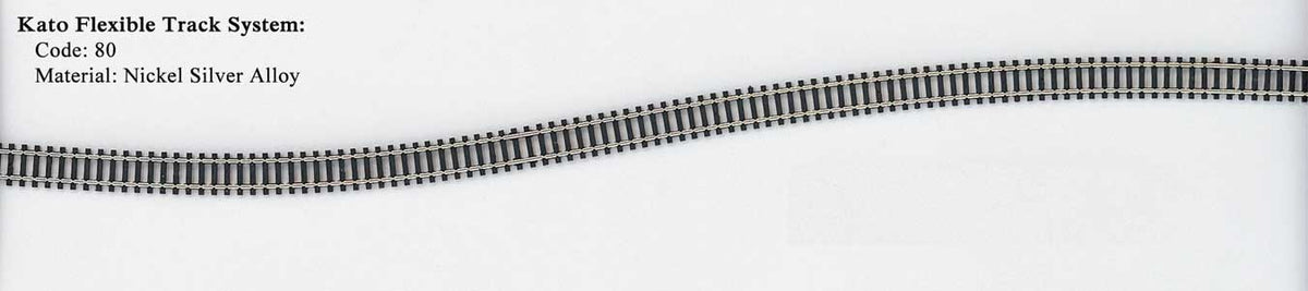 Flexible Track -- Wood Ties 31-13/16" 808mm Long pkg(10)