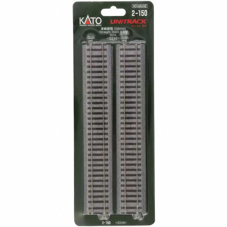 Straight Roadbed Track Section - Unitrack -- 9-3/4"  246mm pkg(4)-2