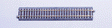 Straight Roadbed Track Section - Unitrack -- 8-15/16"  227mm pkg(2)