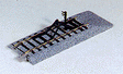 Straight Track - Unitrack -- With Bumper - 4-1/4"  108mm pkg(2)