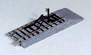 Straight Track - Unitrack -- With Bumper - 4-1/4"  108mm pkg(2)