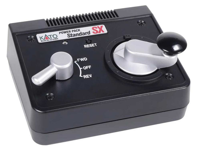 Standard SX Power Pack - Standard DC - Unitrack -- For HO and N Scale Trains (black housing)