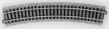 Curved Track  22.5-Degree Radius pkg(4) - Unitrack -- 21-5/8"  550mm-1