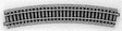 Curved Track  22.5-Degree Radius pkg(4) - Unitrack -- 24"  610mm