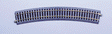 Unitrack - Curved Sections; 22.5 Degree Radius pkg(4) -- 26-3/8"  670mm