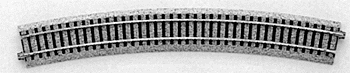 Unitrack - Curved Sections; 22.5 Degree Radius pkg(4) -- 31-1/8"  790mm-1