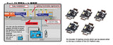 Suburban Platform DX Lighting Kit pkg(10) -- Use with 381-23160 and -23161 (Each Sold Separately)-2
