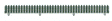 Double Track Plate Fences and Poles -- Fence Sections, 4 ea: Long, Medium, Short