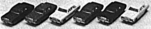 Automobile Set -- Toyota Sedans pkg(6)