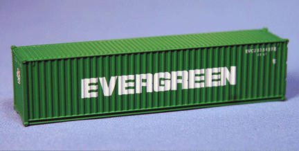 40' Corrugated Container 2-Pack -- Evergreen (green)