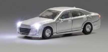 Sedan with Just Plug(TM) Lighting - Assembled -- Silver