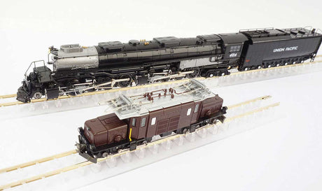 Class Ge 6/6-I Rhaetian Crocodile - Standard DC -- Rhaetian Railway #415 (Era VI; brown, black; 100th Anniversary Plaque)-2