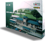 North American Suburban Station -- Kit - 9-11/16 x 3"  24.6 x 7.6cm-1