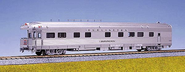 Corrugated Business Car - Ready to Run -- Chicago, Burlington & Quincy