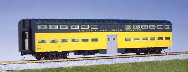 Pullman Bi-Level 6-Window Coach -- Chicago & North Western