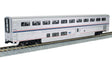 Superliner I Coach- Lighted - Ready to Run -- Amtrak #34035 (Phase VI; silver, blue, red)