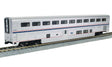 Superliner I Sleeper- Lighted - Ready to Run -- Amtrak #32009 George M Pullman (Phase VI; silver, blue, red)