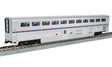 Superliner I Coach-Baggage - Ready to Run -- Amtrak #31031 (Phase VI; silver, blue, red)
