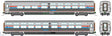 Viewliner II Sleeper- Lighted - Ready to Run -- Amtrak #62518 Susquehanna River (Phase III silver; red, white, blue)