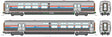 Viewliner II Baggage-Dormitory - Ready to Run -- Amtrak #69009 (Phase III silver; red, white, blue)
